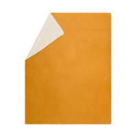 Gold Ecru Double Sided Savona Throw