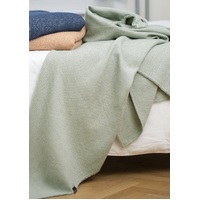 GREEN STRUCTURE TOPAZ ORGANIC COTTON THROW