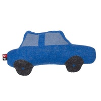 BLUE CAR (FILLED) CUSHION