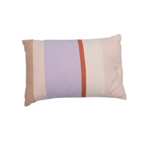 SAND COLOUR BLOCK SILVRETTA CUSHION 40 X 60 CM