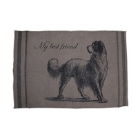 SMOKE HOUND MY BEST FRIEND PADDED MAT 80 x 120 cm