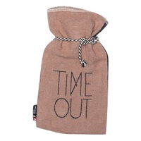 TERRACOTTA TIME OUT HOT WATER BOTTLE & COVER 2 LT