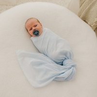 BLUE MUSLIN WRAP