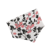 MESSY WILD FLOWERS BANDANA BIB