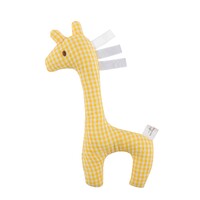 YELLOW GINGHAM GIRAFFE