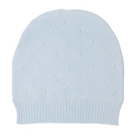 BLUE KNOT KNITTED HAT