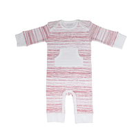 RED SCRIBBLE OUTFIT 3-6 MONTHS