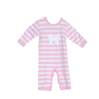 Pink Stripe & Bow Outfit