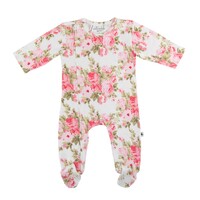 PEONY ROSE FEET WITH ZIP 3-6 MONTHS - 00