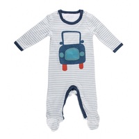 CAR FOOTED OUTFIT 3-6 MONTHS (00)