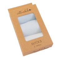 Blue Fine Stripe Sock Pack