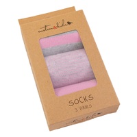 Pink & Grey Sock Pack