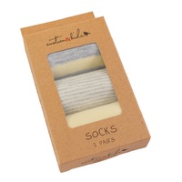 Lemon & Grey Socks 3Pack