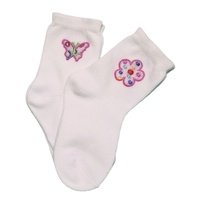 Butterfly & Flower Sock 2 Pack