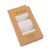 Pink Dots & Stripes Socks 3 Pack