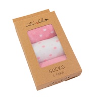 Pink Confetti Socks 3 Pack