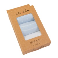 Blue Classic Socks 3 Pack