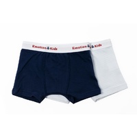 Navy and Blue Stripe Boxer Shorts Set - 2 Pack