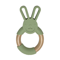 SAGE BUNNY TEETHER