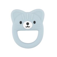 DUSTY BLUE KITTEN TEETHER