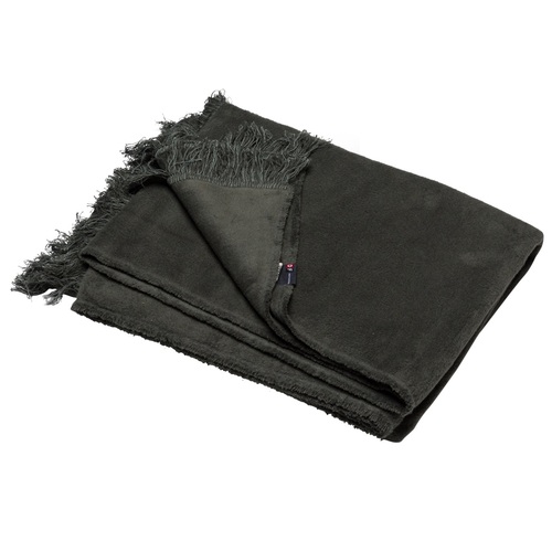 ARMY VIENNA WITH FRINGES THROW