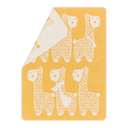 Mustard Alpaca Carla Bassinet Blanket
