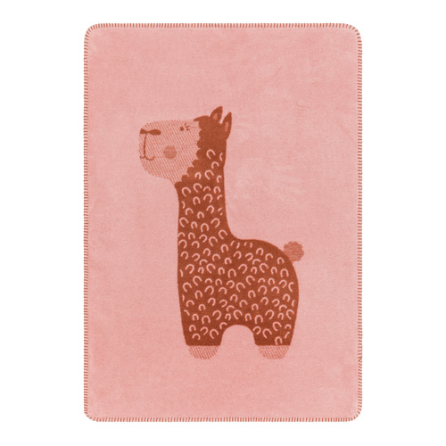 Rose Alpaca Mila Bassinet Blanket