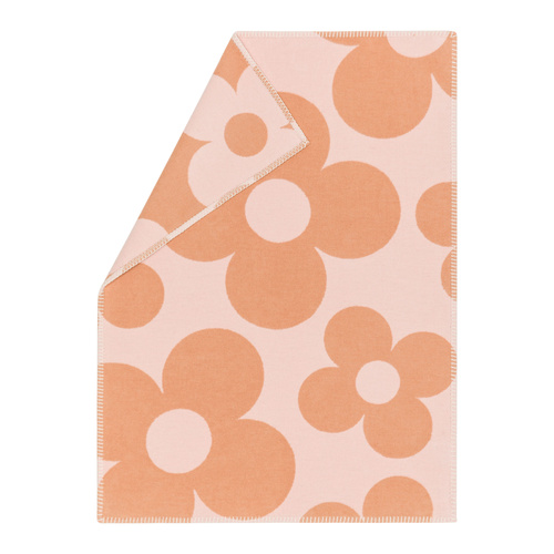 Rose Flowers Organic Cotton Bassinet Blanket