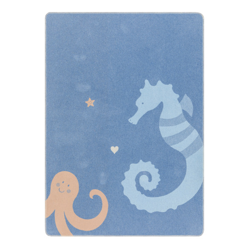 Blue Ocean Friends Juwel Cot Blanket 100 x 140 cm