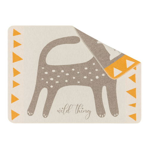 Off White Wild Thing Pet Blanket 70 x 90 cm