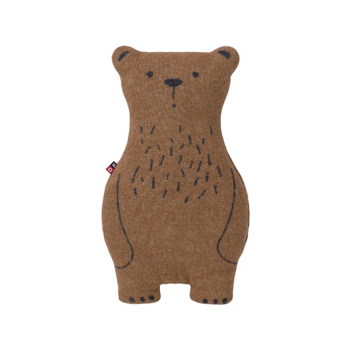 Brown Bear Cushion - Filled