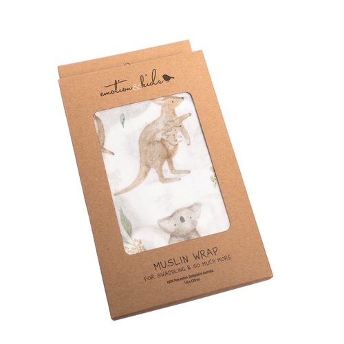 Australiana Muslin Wrap