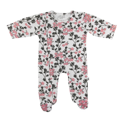 MESSY WILD FLOWERS ZIP & FEET OUTFIT