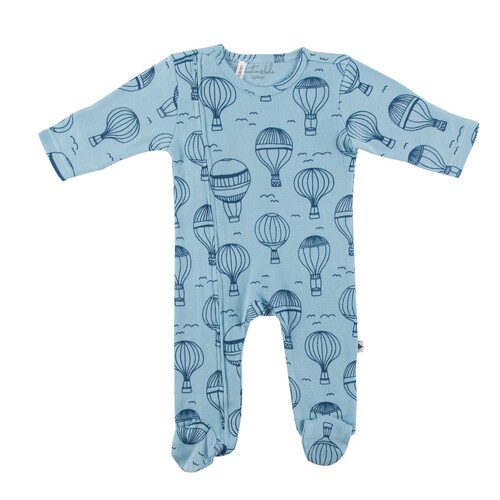 HOT AIR BALLOON ZIP WITH FEET OUTFIT